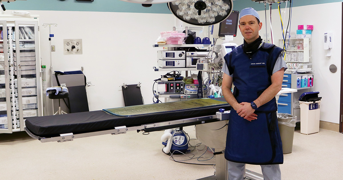 Craig Durant and surgical imaging table