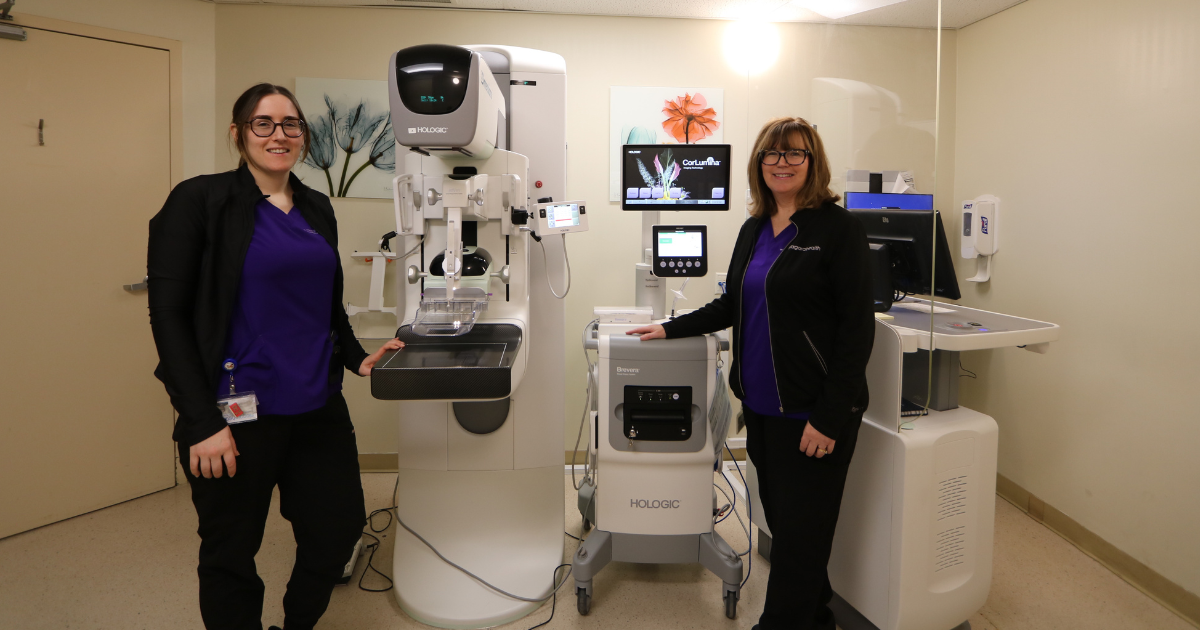 Left, Kelly Forrest, Right, Lisa Perrella